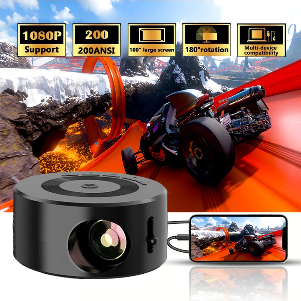 Mini Home Theater Projector
